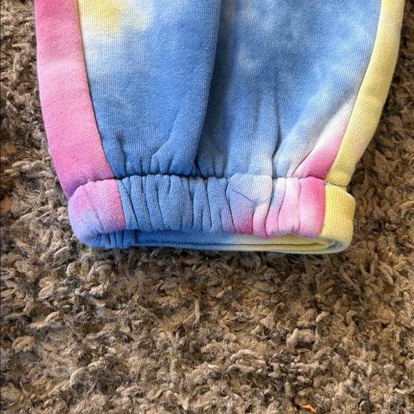 Vitality Fleece Tie Dye “Be The Change” Joggers size S - Picture 2 of 7